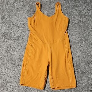 Lululemon Align Bodysuit 8" Autumn Orange Size 8